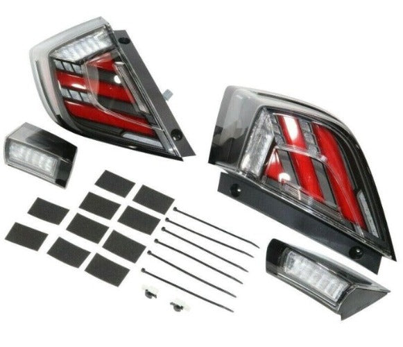 Mugen LED Tail Light Kit - 33500-XNCF-K0S0 - Honda Civic Type R