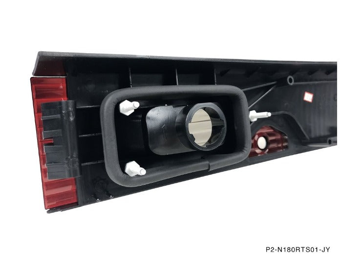 P2M Smoked Rear Taillights - Nissan 180sx 240SX S13 Hatchback (1989-1994) - P2-N180RTL01S-JY