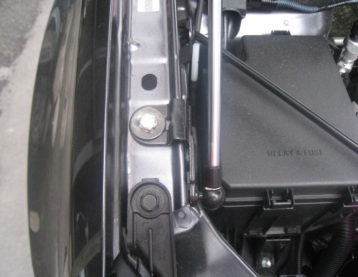 P2BHDXA40RAV4TP P2M Black Engine Hood Dampers Toyota RAV4 XA40 13