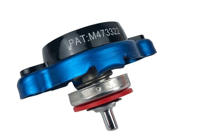 Phase 2 Motortrend (P2M) Radiator Gauge Cap 1.3 Bar - Style 126