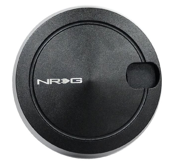 NRG V2 Steering Wheel Quick Release Lock Kit 2.0 w/ 2 Keys - Matte Black