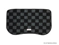 P2M Checkered Flag Dark Grey Race Front Trunk Mat - Tesla Model 3 (2017+) - P2-CPTMODEL3FTRDG-TP
