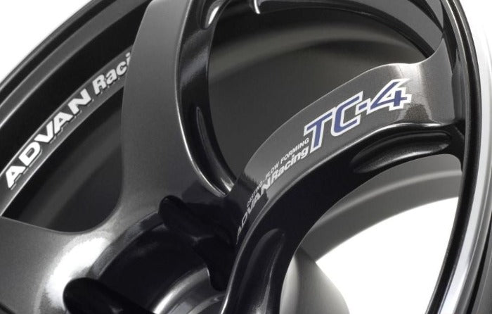 Advan Racing TC4 16x7.5 / 4x100 / +40mm Offset - Black Gunmetallic