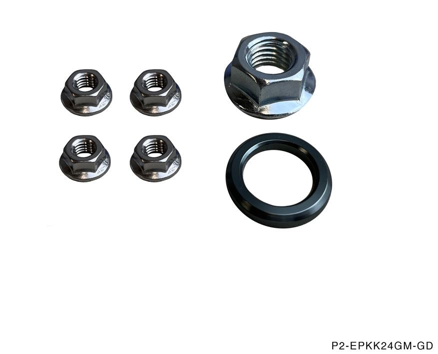 Phase 2 Motortrend (P2M) Aluminum 3pc Pulley Kit - Nissan Silvia 240SX S13 SR20DET