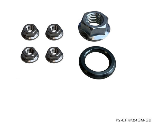 Phase 2 Motortrend (P2M) Aluminum 3pc Pulley Kit - Nissan Silvia 240SX S13 SR20DET