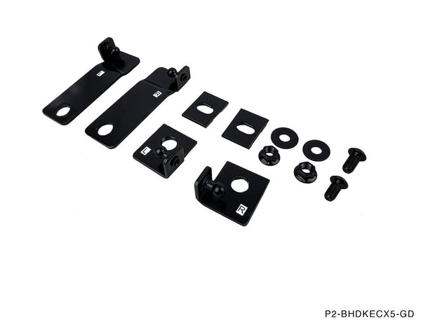 Phase 2 Motortrend (P2M) Black Series Engine Hood Bonnet Dampers Set - Mazda CX-5 KE (2013-2016)