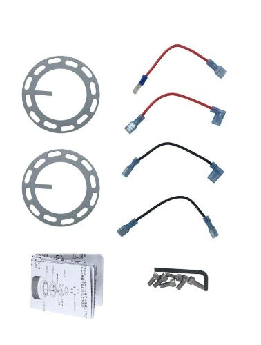 P2M Black Gunmetal Aluminum Steering Wheel Quick Release Kit - Universal - P2-QRHUNIVGM-GD