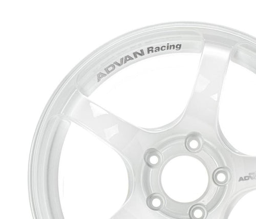 Advan Racing TC4 18x8 / 5x114.3 / +12mm Offset - White