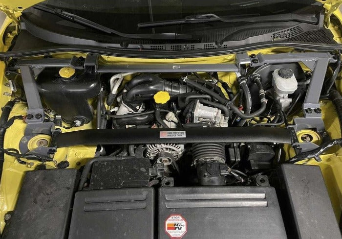 P2M 6pt Front Strut Tower Brace - Mazda RX-8 SE3P (2003-2012) - P2-FSTBRX8-SRE