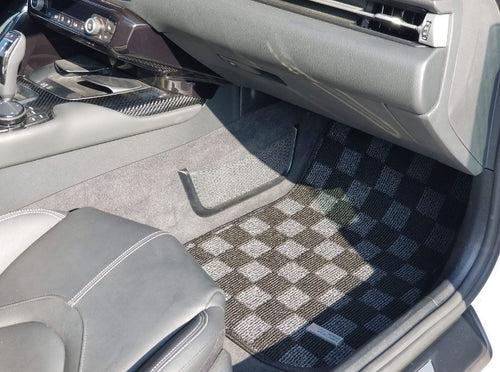 Phase 2 Motortrend (P2M) Dark Grey Floor Mats Set - Toyota Supra A90 (2019+)