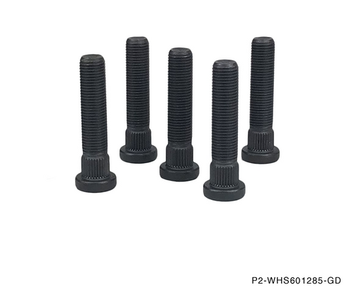 Phase 2 Motortrend (P2M) 12.85MM Knurl Extended Wheel Studs Set of 5 - Nissan M12x1.25