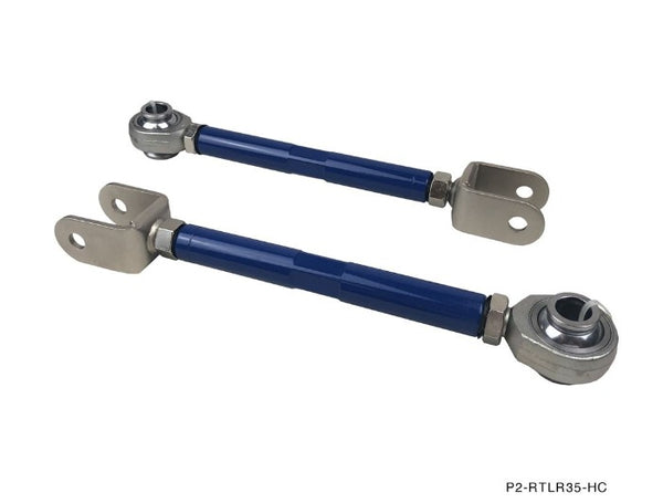 Phase 2 Motortrend (P2M) Pillowball Adjustable Rear Traction Rods - Nissan R35 GT-R (2008+)