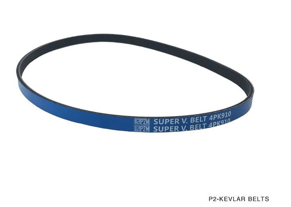 Phase 2 Motortrend (P2M) High Performance Super V Power Steering Belt - Nissan 240sx KA24DE (1989-1998)