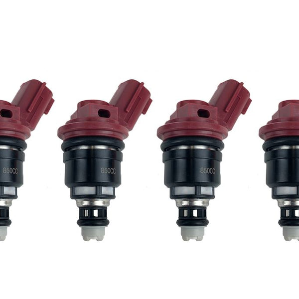 P2M Phase 2 Motortrend 850cc Side Feed Injectors Kit - Nissan 180sx 240sx S13 S14 SR20DET KA24DE