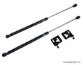 P2M Black Hood Dampers - Honda Civic Del Sol EG2 (1992-1998)