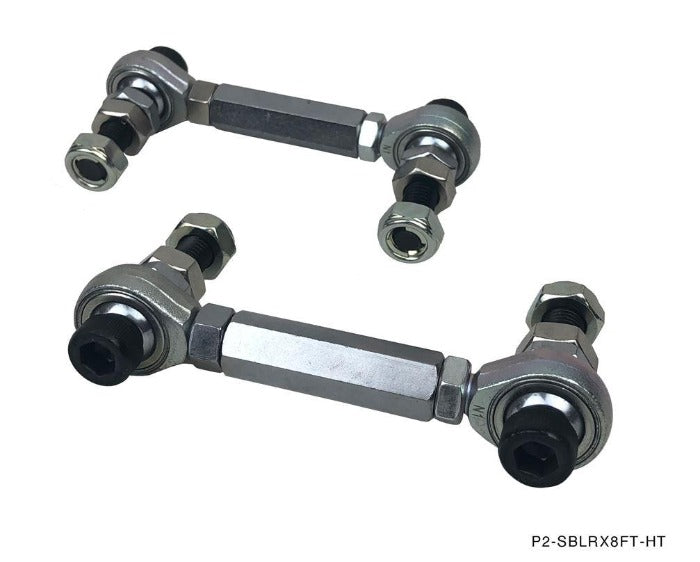 P2M Adjustable F&R Sway Bar End Drop Links - Mazda RX-8 (2003-2012) - P2-SBLRX8FT-HC & P2-SBLRX8RT-HC