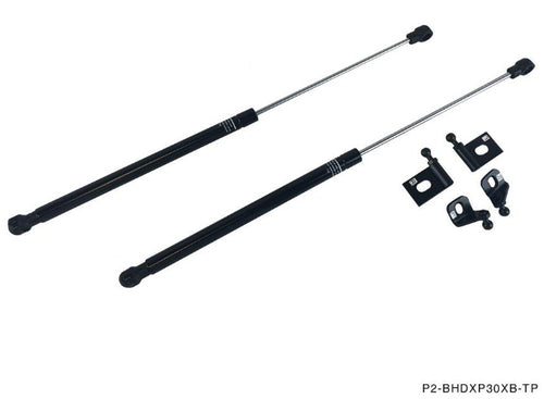 Phase 2 Motortrend (P2M) Black Series Engine Hood Bonnet Dampers Set - Scion xB XP30 (2003-2006)