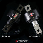 K-Tuned Hardened Rubber Rear Trailing Arm Bushings Set - Acura Integra DC2 (1994-2001)
