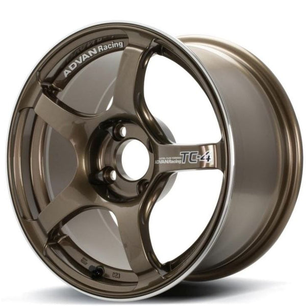 Advan Racing TC-4 Umber Bronze Metallic Wheel - 17x8.0 +35 4x100