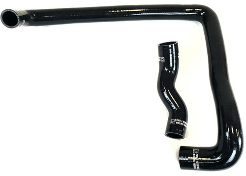 Phase 2 Motortrend (P2M) BLACK Silicone Reinforced Radiator Hoses - Nissan Z32 300zx VG30DETT (1990-1996)