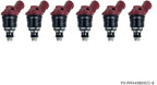 P2M 850cc Side Feed Injectors Set of 6 Kit - Nissan R33 RB25DET Z32
