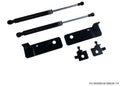 P2M Black Hood Dampers - Ford Mustang S550 (2016+)