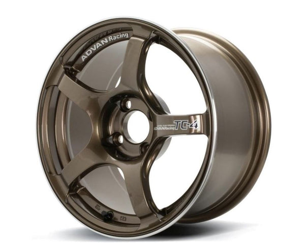 Advan Racing TC-4 Umber Bronze Metallic Wheel - 17x9.0 +45 5x114.3