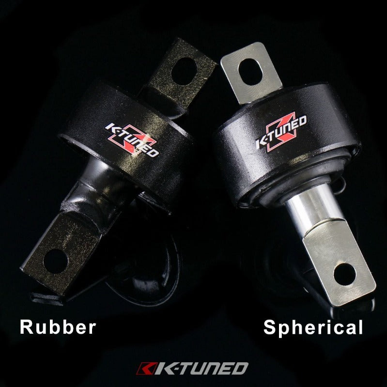 K-Tuned Hardened Rubber Rear Trailing Arm Bushings Set - Honda Civic EG EK (1992-2000)