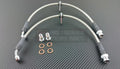 P2M Stainless Braided Rear Brake Lines - Honda S2000 AP2 (2006-2008)