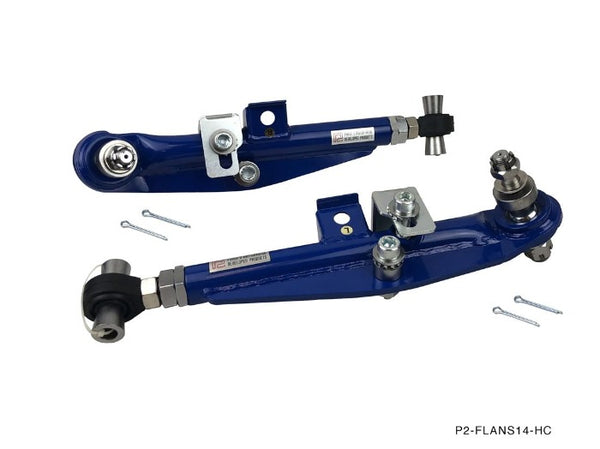 Phase 2 Motortrend (P2M) Adjustable Front Lower Control Arms - Nissan 240sx S14 (1995-1998)