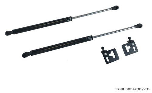 Phase 2 Motortrend (P2M) Black Series Engine Hood Bonnet Dampers Set - Honda CR-V RD4-9 (2003-2006)