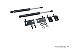 Phase 2 Motortrend (P2M) Carbon Fiber Series Engine Hood Bonnet Dampers Set - Nissan Z34 370z (2009+)