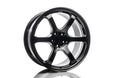 Titan 7 T-D6e 17x9 5X100 47mm - Machine Black - Single Wheel