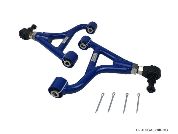 Phase 2 Motortrend (P2M) Adjustable RUCA Rear Upper Control Arms - Toyota Supra JZA80 MK4 (1993-1998)