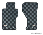 Phase 2 Motortrend (P2M) Checkered Flag Carpet Floor Mats - Mazda Miata ND (2016+)