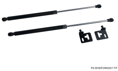 Phase 2 Motortrend (P2M) Black Series Engine Hood Bonnet Dampers Set - Subaru Forester SG (2005-2007)