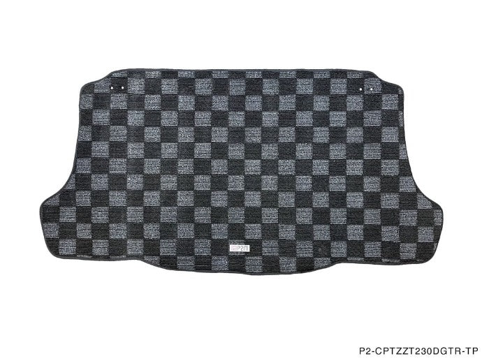Phase 2 Motortrend (P2M) Checkered Carpet Trunk Mat - Toyota Celica ZZT230 (1999-2006)