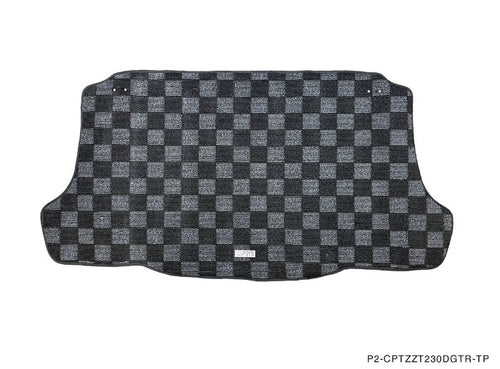 Phase 2 Motortrend (P2M) Checkered Carpet Trunk Mat - Toyota Celica ZZT230 (1999-2006)