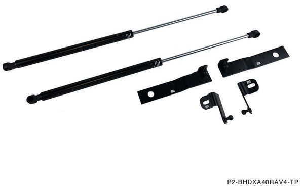 Phase 2 Motortrend (P2M) Black Series Engine Hood Bonnet Dampers Set - Toyota Rav4 XA40 (2013-2018)