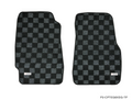 Phase 2 Motortrend (P2M) Checkered Flag Race Extended Carpet Floor Mats - Honda Civic EG6 Hatchback (1991-1995)