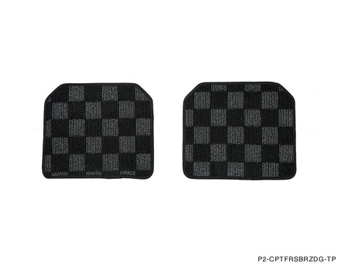 Phase 2 Motortrend (P2M) Rear Carpet Floor Mats - Scion FR-S (2013-2016) / Subaru BRZ (2013-2021) / Toyota GT86 (2016-2021)
