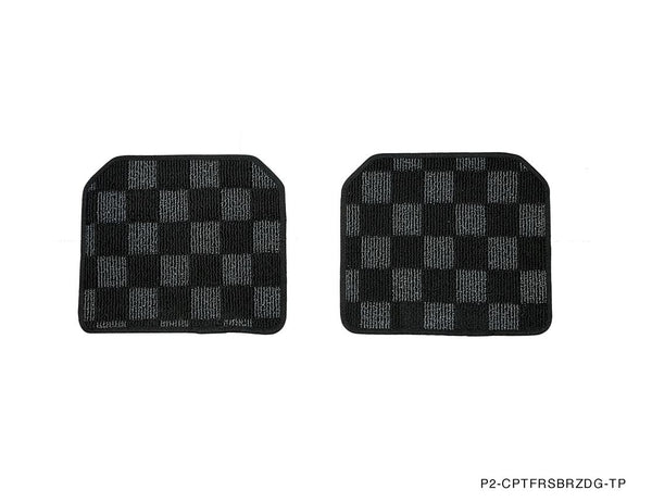 Phase 2 Motortrend (P2M) Rear Carpet Floor Mats - Scion FR-S (2013-2016) / Subaru BRZ (2013-2021) / Toyota GT86 (2016-2021)