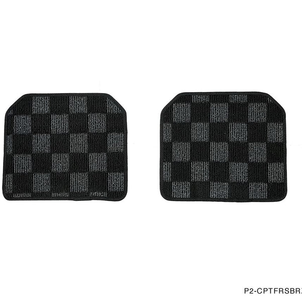 Phase 2 Motortrend (P2M) Rear Carpet Floor Mats - Scion FR-S (2013-2016) / Subaru BRZ (2013-2021) / Toyota GT86 (2016-2021)