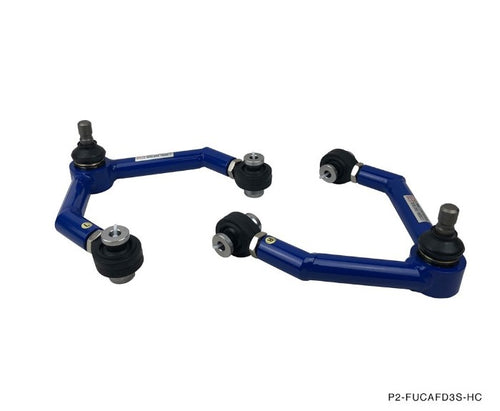 Phase 2 Motortrend (P2M) FUCA Adjustable Front Upper Camber Arms - Mazda RX-7 FD3S (1993-1997)