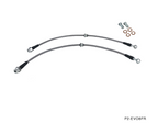 P2M Braided Front Brake Lines - Mitsubishi Lancer Evolution 8 VIII