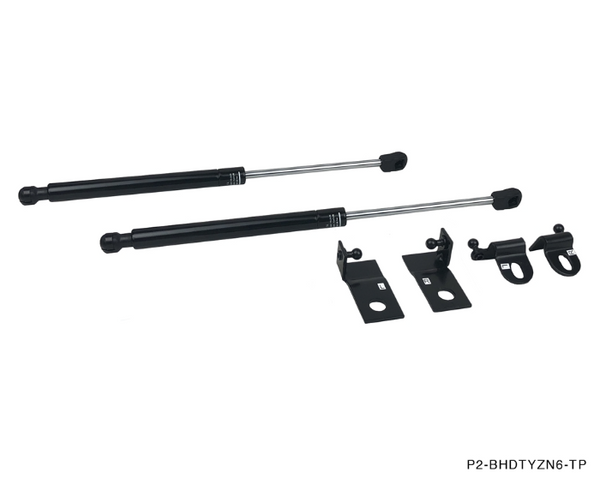 Phase 2 Motortrend (P2M) Black Series Engine Hood Bonnet Dampers Set - Toyota 86 (2016+)