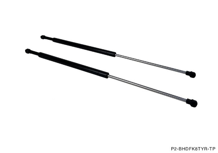 P2M Black Hood Dampers - Honda Civic FC FK (2017-2020)