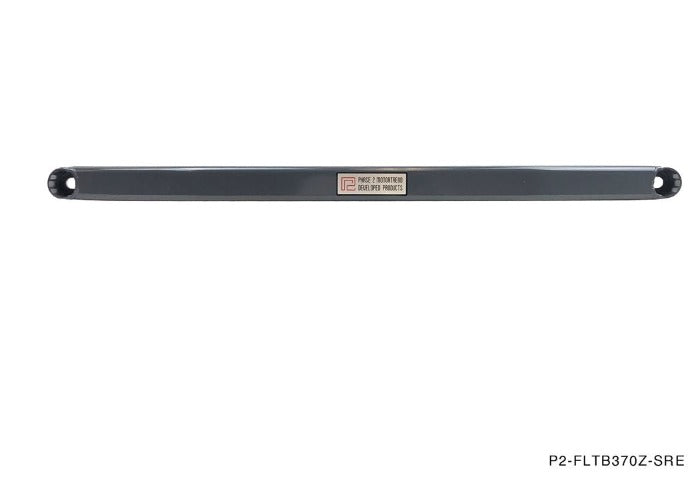 P2M Aluminum Front Lower Tie Bar Brace - Nissan Z34 370z (2009+)