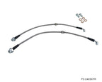 P2M Stainless Braided Front Brake Lines - Nissan 240sx (1989-1998)