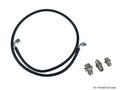 Phase 2 Motortrend (P2M) High Pressure Power Steering Hose - Mitsubishi Lancer Evo Evolution 6 7 8 9